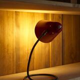 Small red table lamp, 1950's