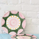 Set of 2 dessert plates 'the bell'