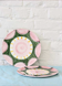 Set of 2 dessert plates 'the bell'