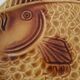 Ensemble de 6 assiettes vintage à poisson : plats de service rétro KIL Yougoslavie des années 1970