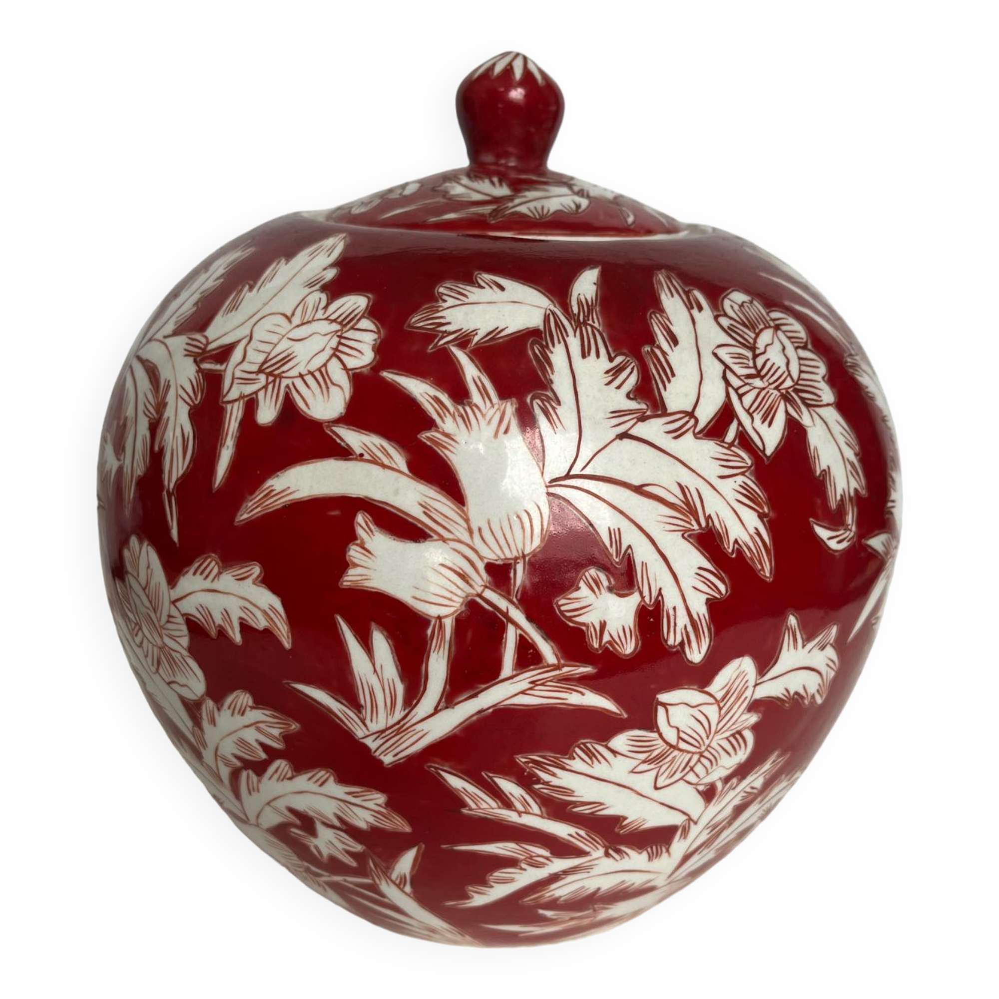 Chinese ceramic ginger pot