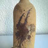 Brutalist sandstone lamp