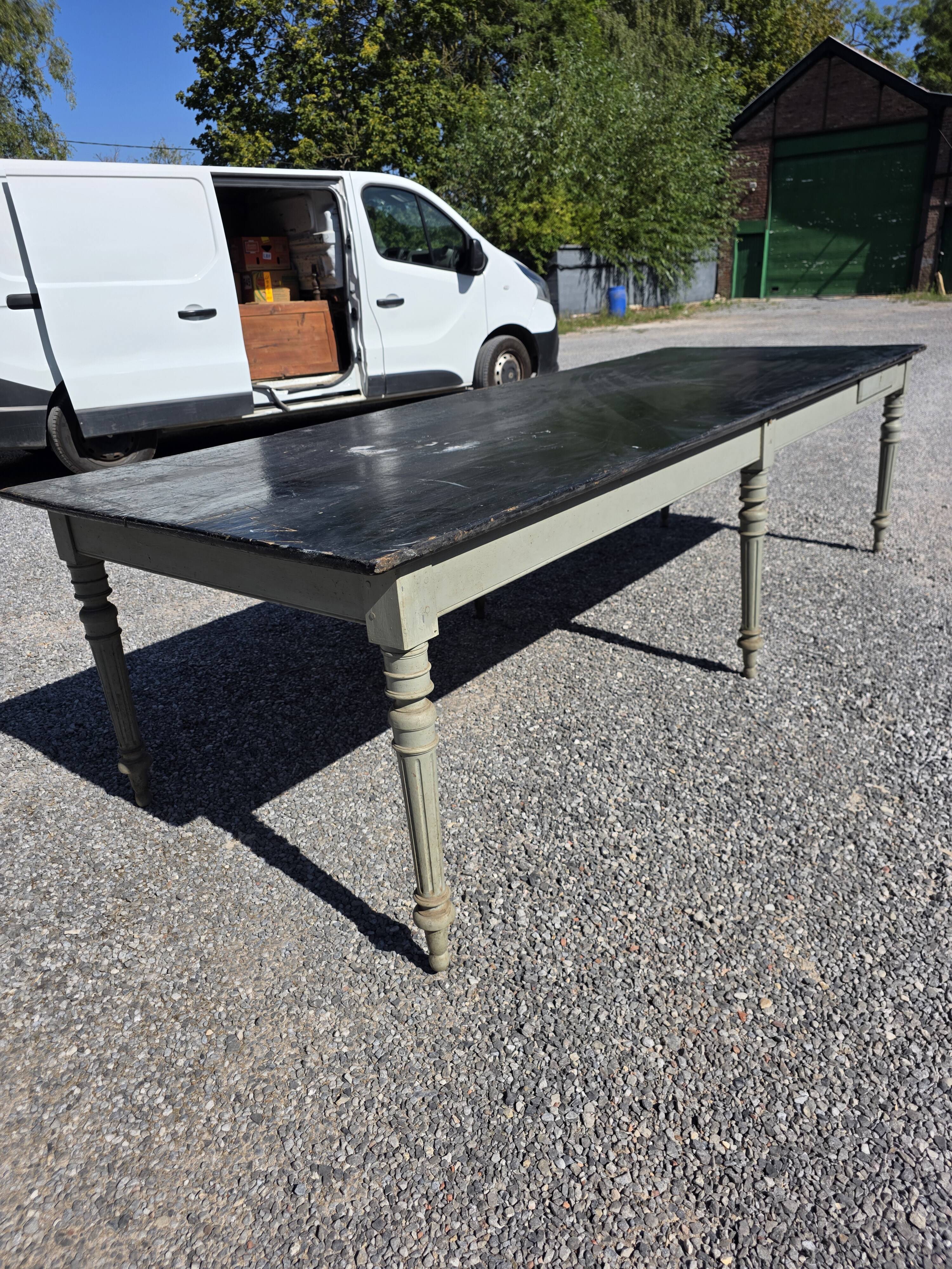 Old farmhouse table, 300 × 108cm