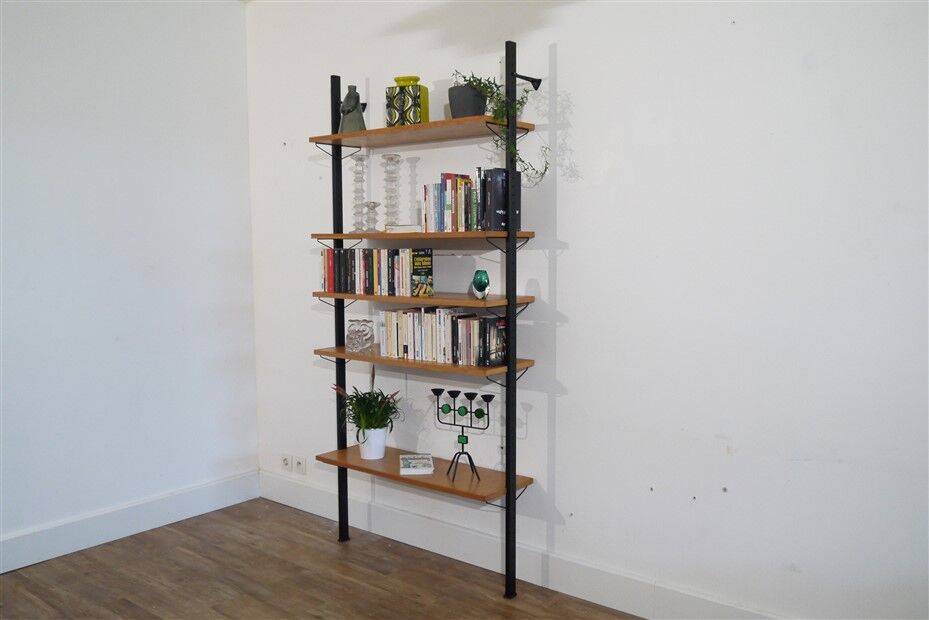 Scandinavian Wall Library by Olle Pirra 1960