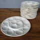 Chantilly shellfish slurry service, 12 plates