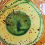 Vintage ceramic pocket emptier signed