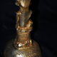 Pierre Casenove lamp base sculpture gilded bronze circa 1980