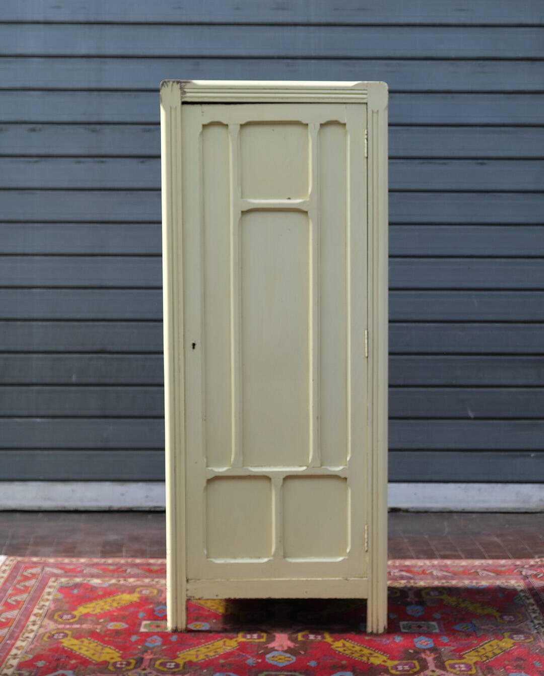 Parisian wardrobe, original paint, Art Deco 1930-1940