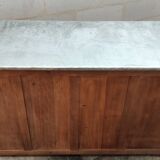 Oak counter top zinc bar bistro estaminet
