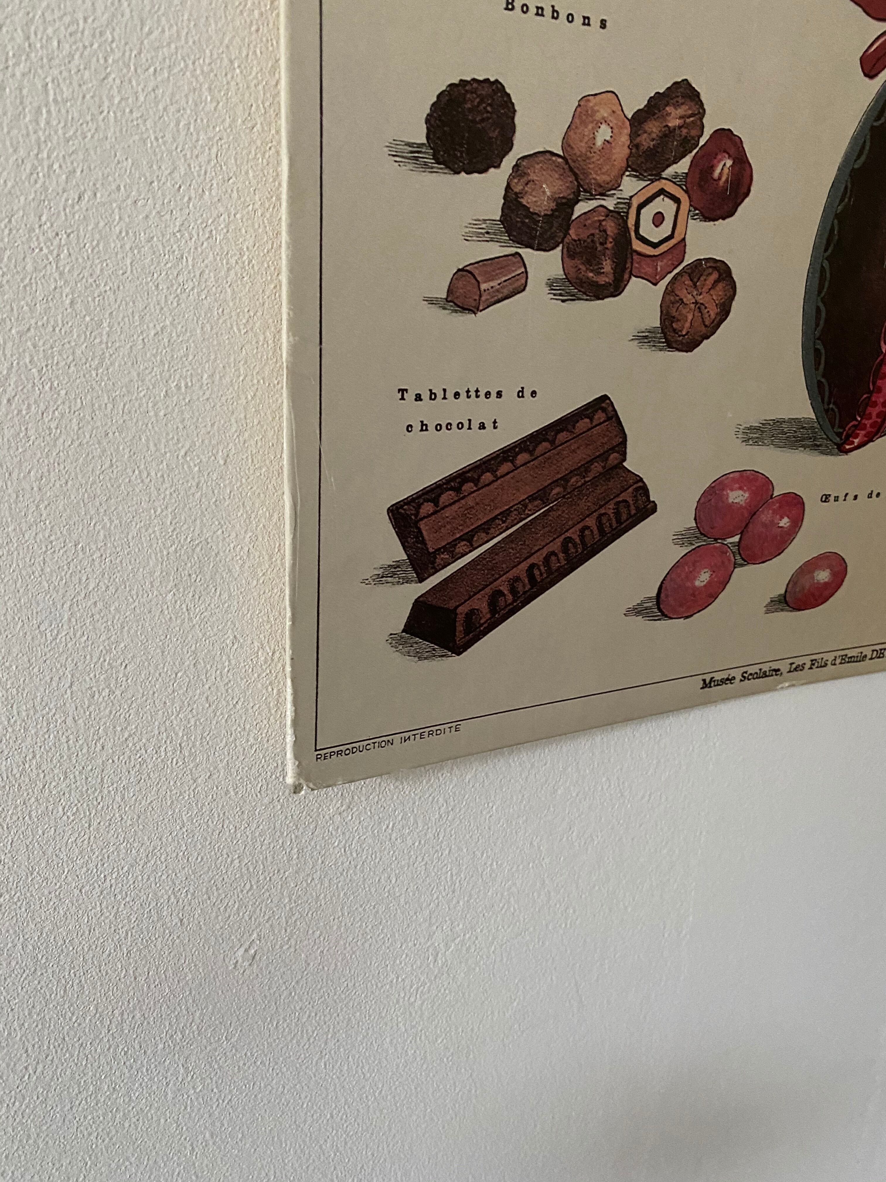 Cardboard poster Cacao