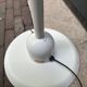 White Space Age style Italian floor lamp