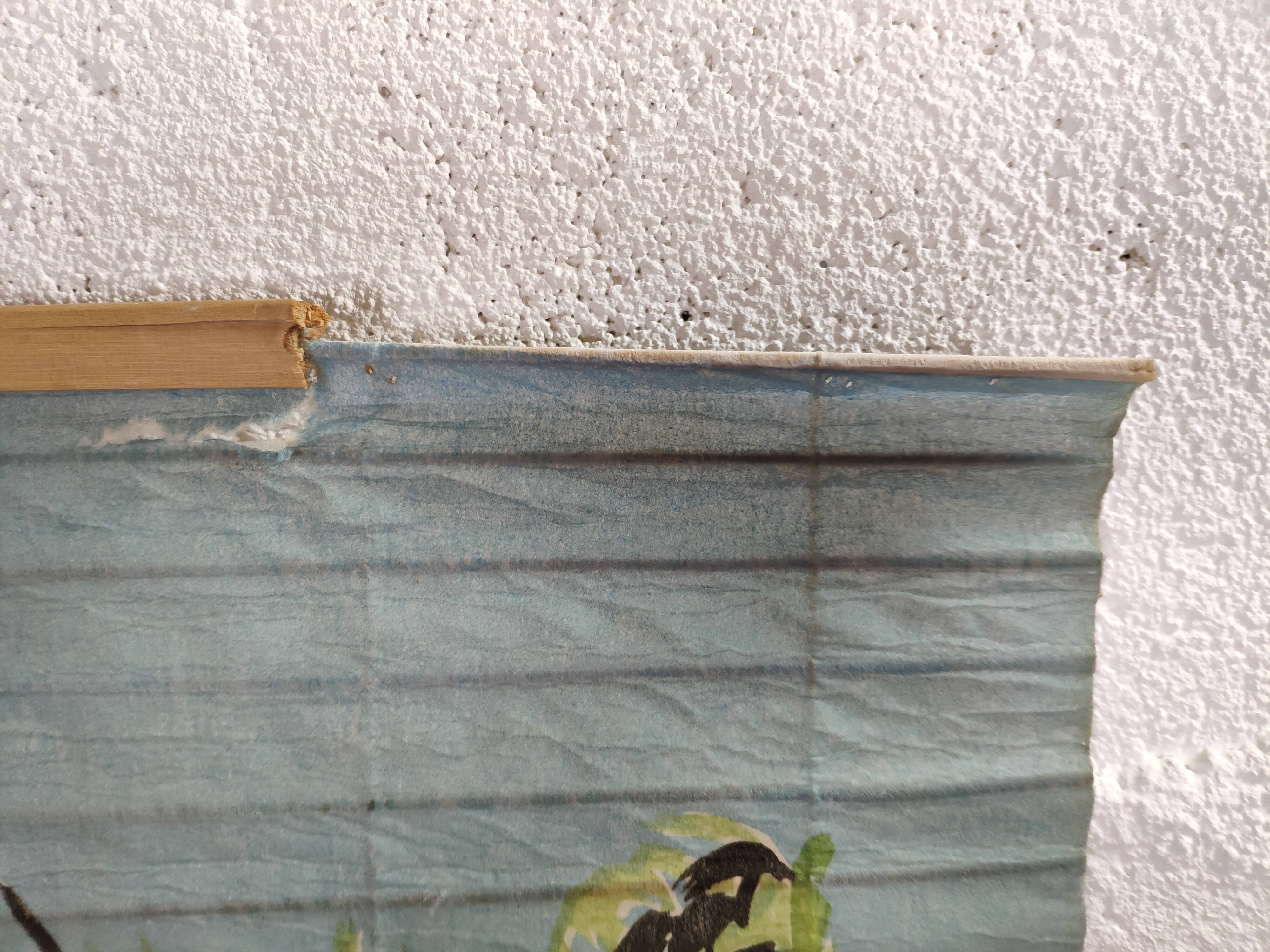 Old Harley Davidson roller blind