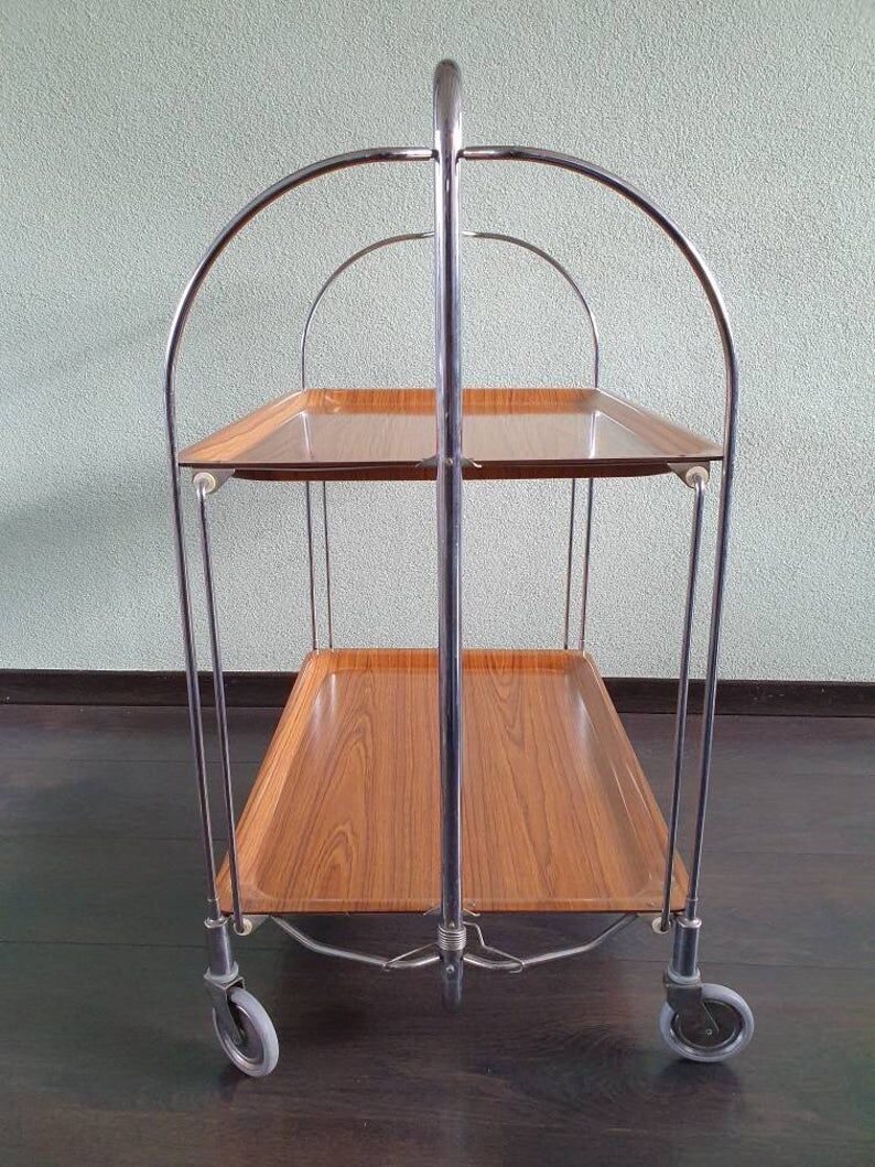 1970s foldable tea table
