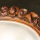 Home / Impressive Victorian mahogany armchair (19th century).