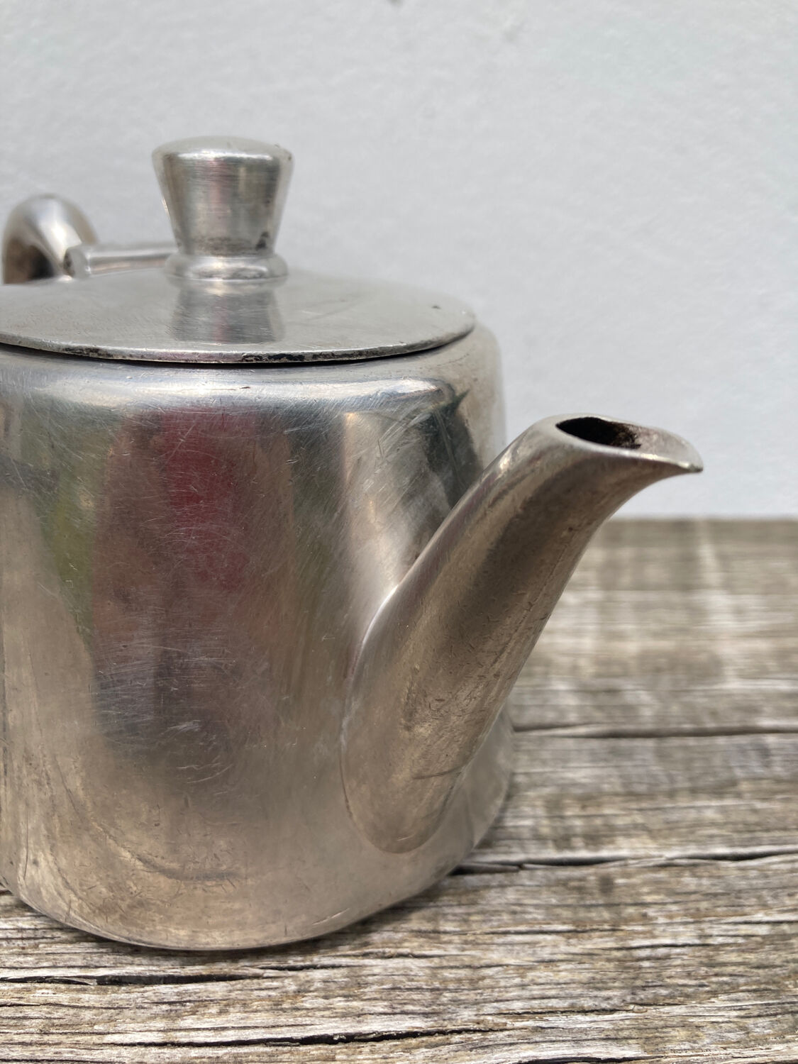 Christofle teapot in silver metal hotel 1930