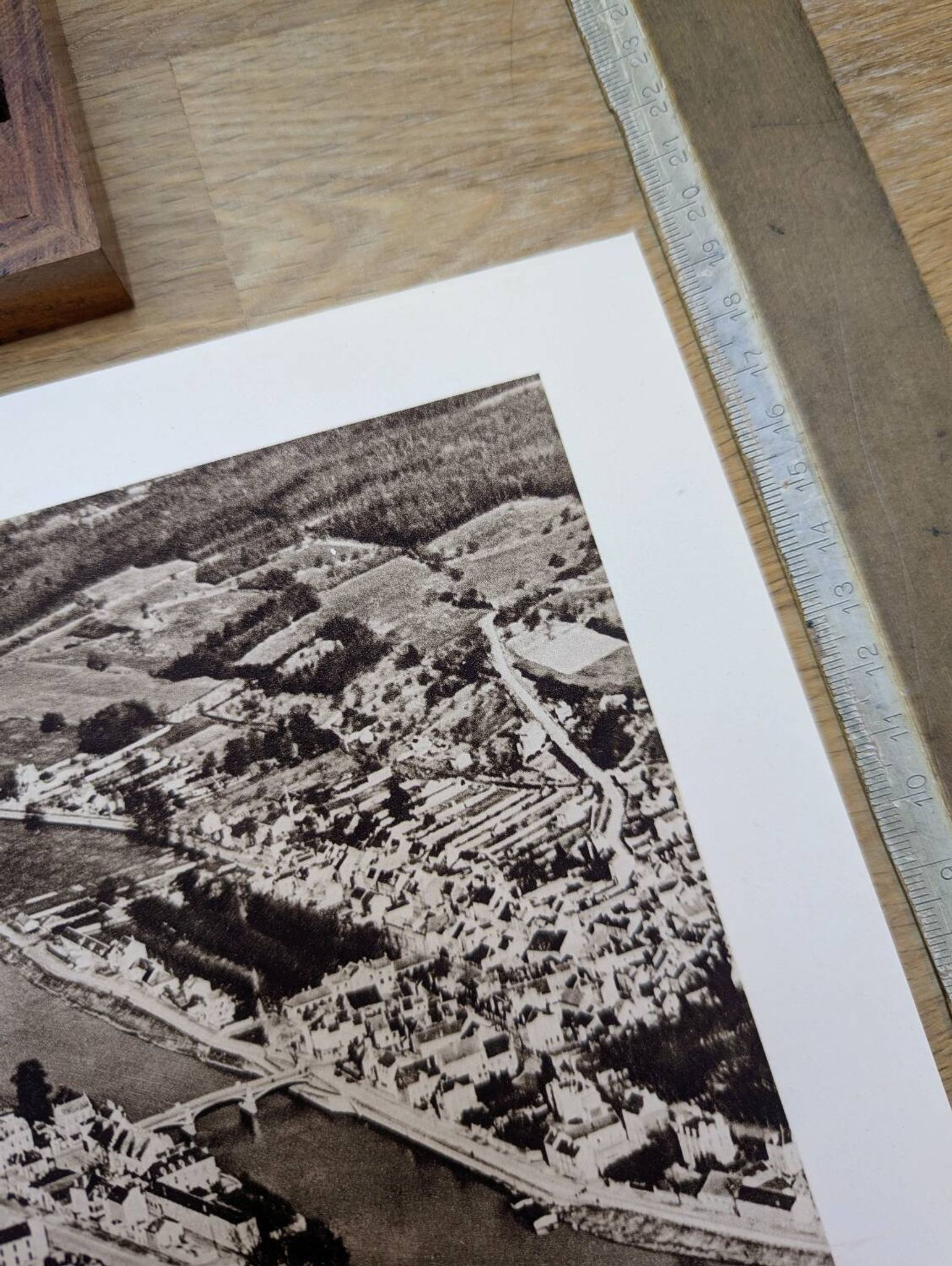 La Ferté-sous-Jouarre, photographic plate printed in 1934.