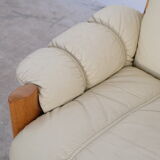 Leather Living Room Set model Montana by Ekornes, 1970's