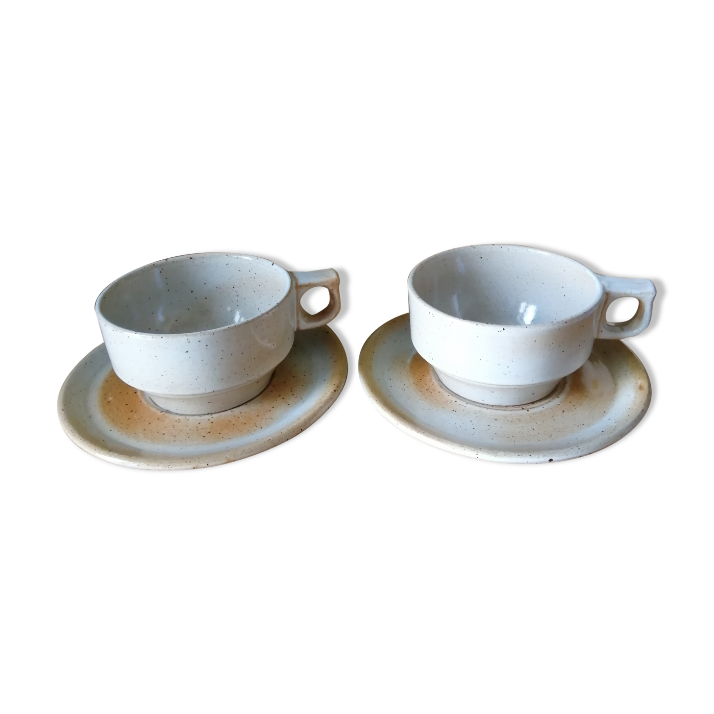 2 large sandstone cups from the Marais