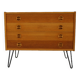 Commode à tiroirs en chêne recyclé des années 1960, Danemark
