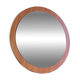 Scandinavian teak mirror Ø 65cm
