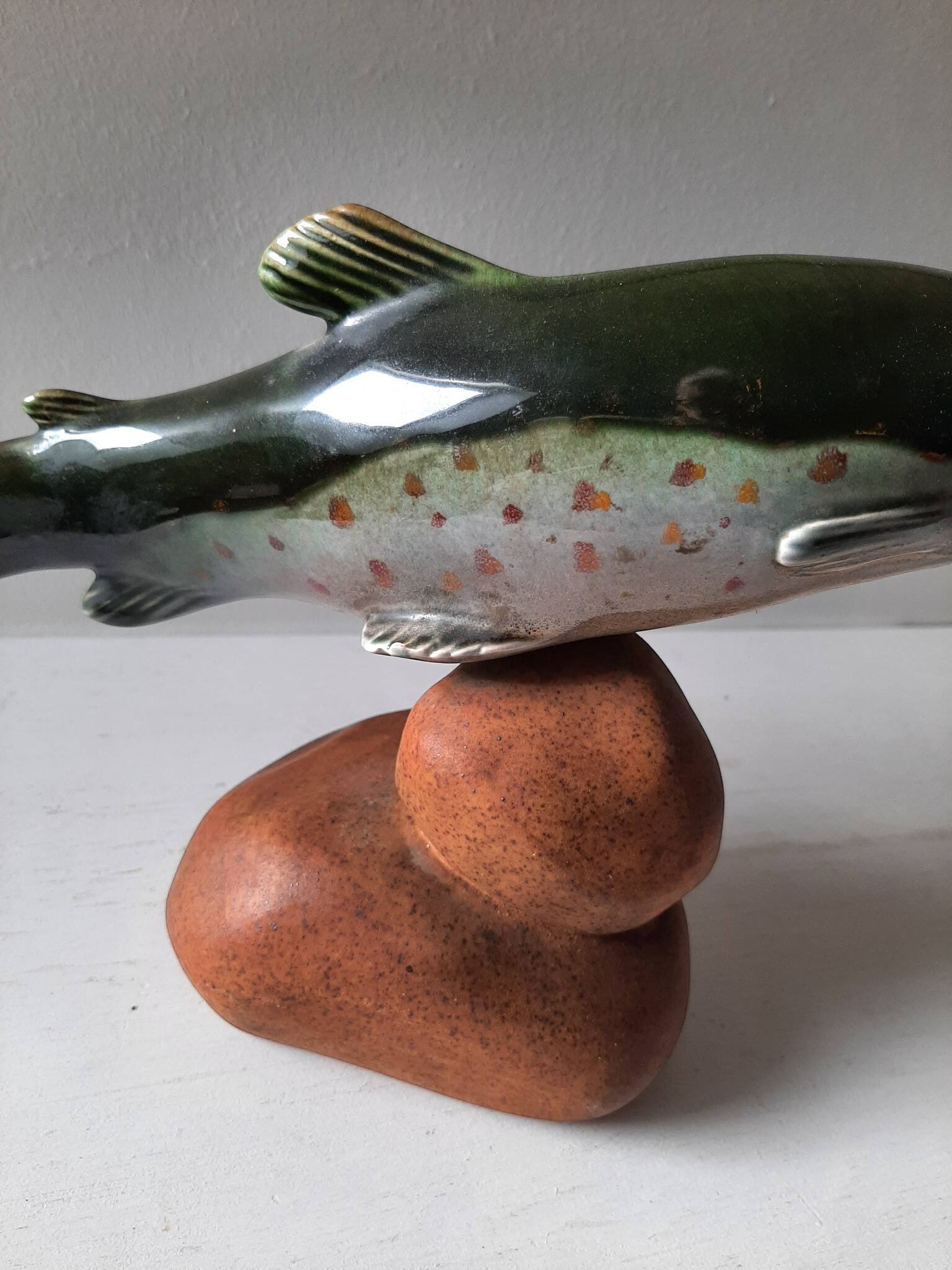 Vintage ceramic fish