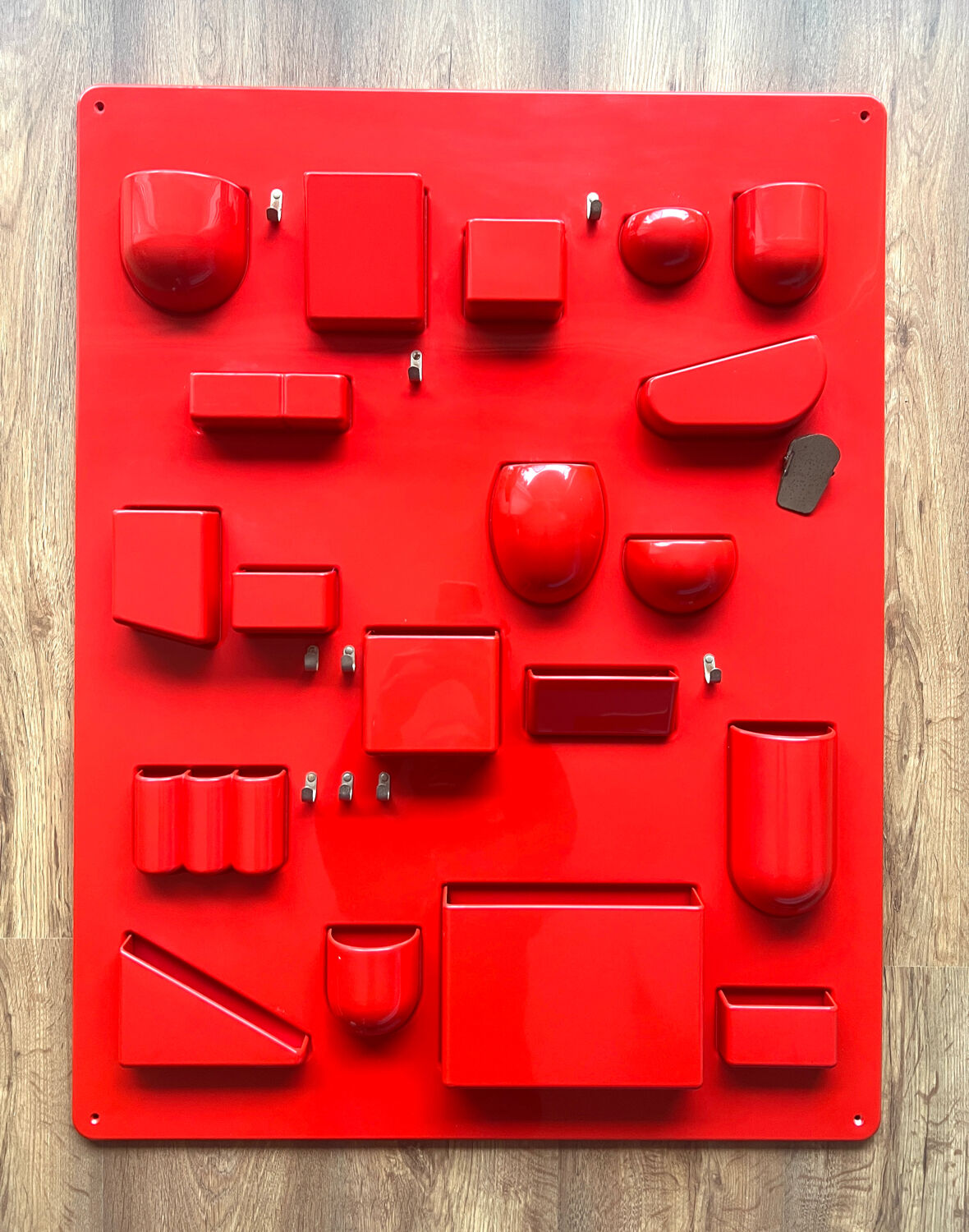 Wall organizer by Dorothee Becker for Maurer / Uten.silo I model, retro organizer german design 1969