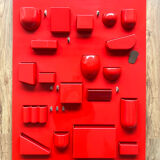 Wall organizer by Dorothee Becker for Maurer / Uten.silo I model, retro organizer german design 1969