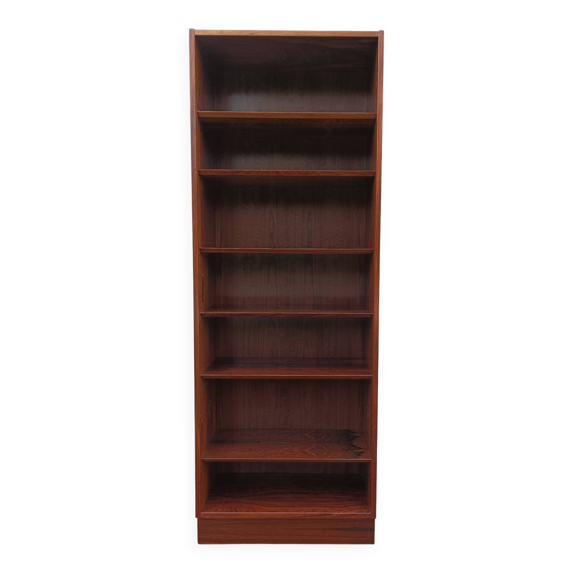 Rosewood bookcase by poul hundevad for hundevad & co. denmark, 1970