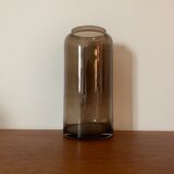 Smoked glass vase