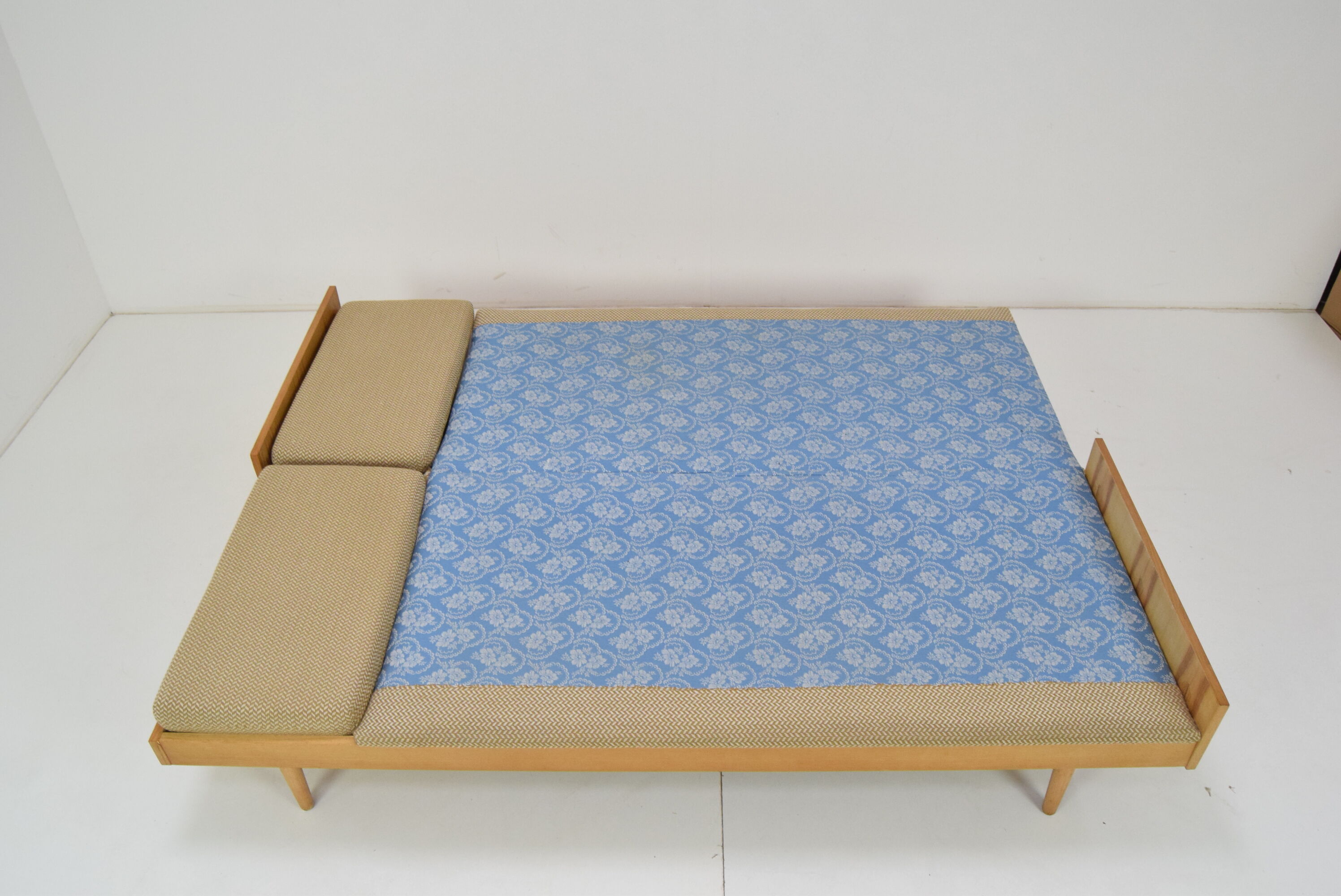 Mid-century Sofa or Daybed by Drevotvar/1970's.