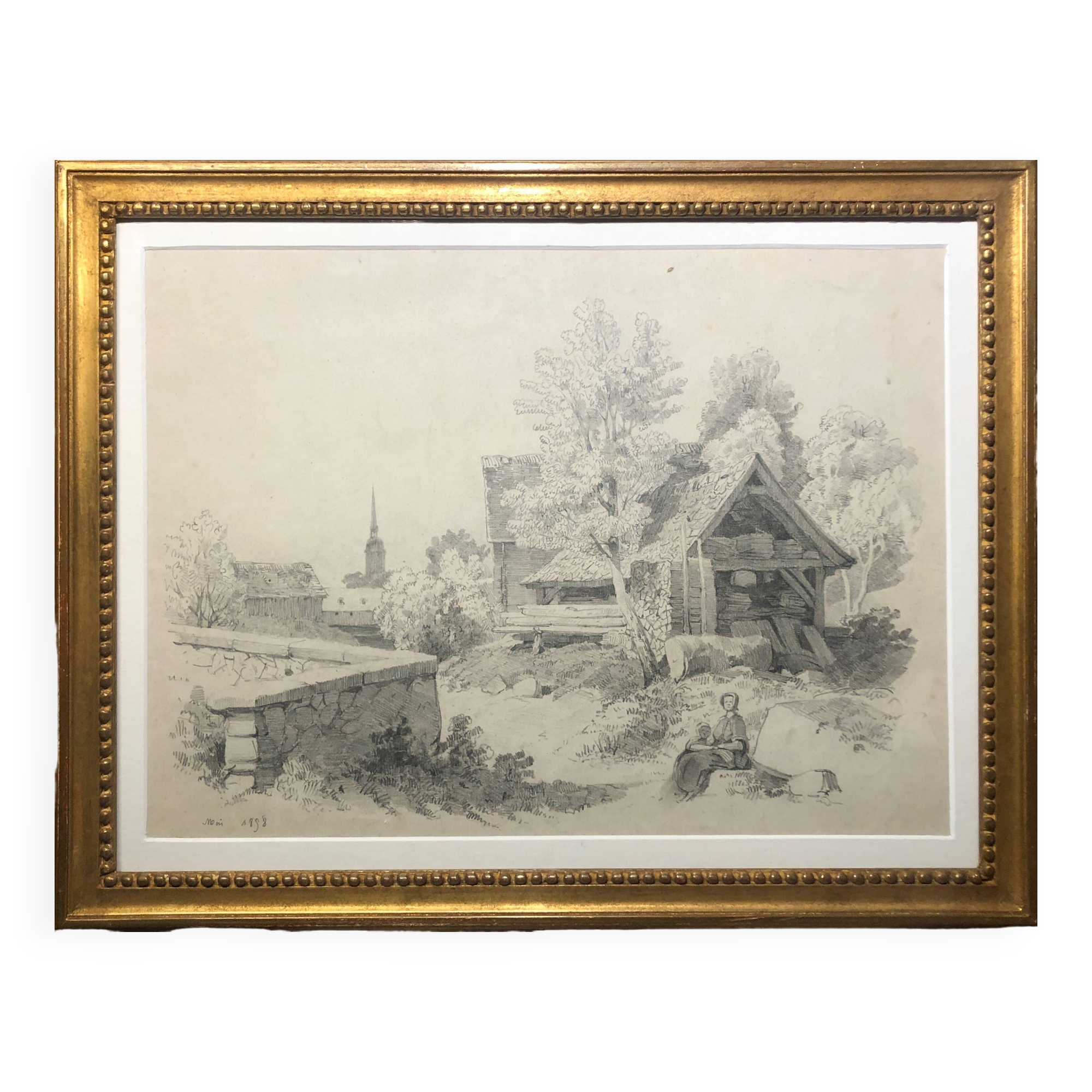 19th-century drawing