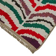 Tapis boho recyclé turc fait main 86 cm x 293 cm