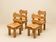 Lot de 4 chaises de montagne, 1970