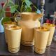Set verres et carafe Art déco