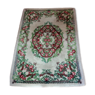 Tapis vintage motif floral -  280x200cm