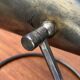 Mid-century German brass table lamp or floor lamp from the 1950s.