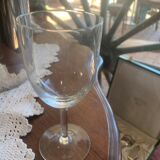 Série de 6 verres à porto en cristal