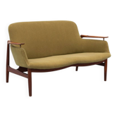 Canapé deux places NV-53 par Finn Juhl pour Niels Vodder années 1950