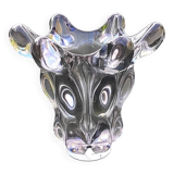 Crystal vase called giraffe head