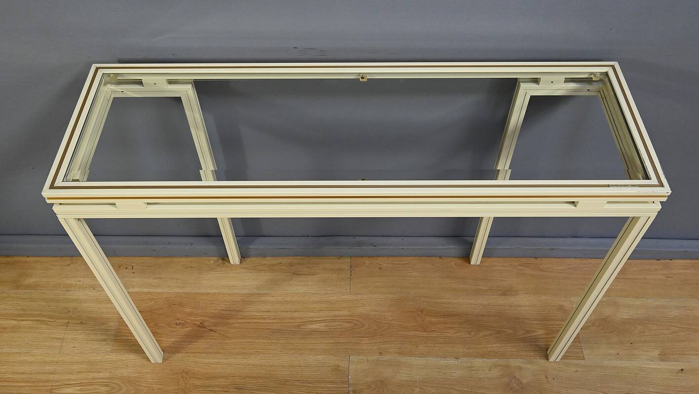 Ensemble Miroir & Console, signés Pierre Vandel – 1970