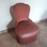 Toad velvet armchair