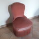 Toad velvet armchair