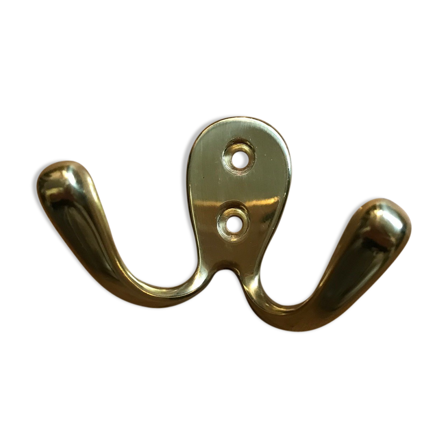 Double brass hook