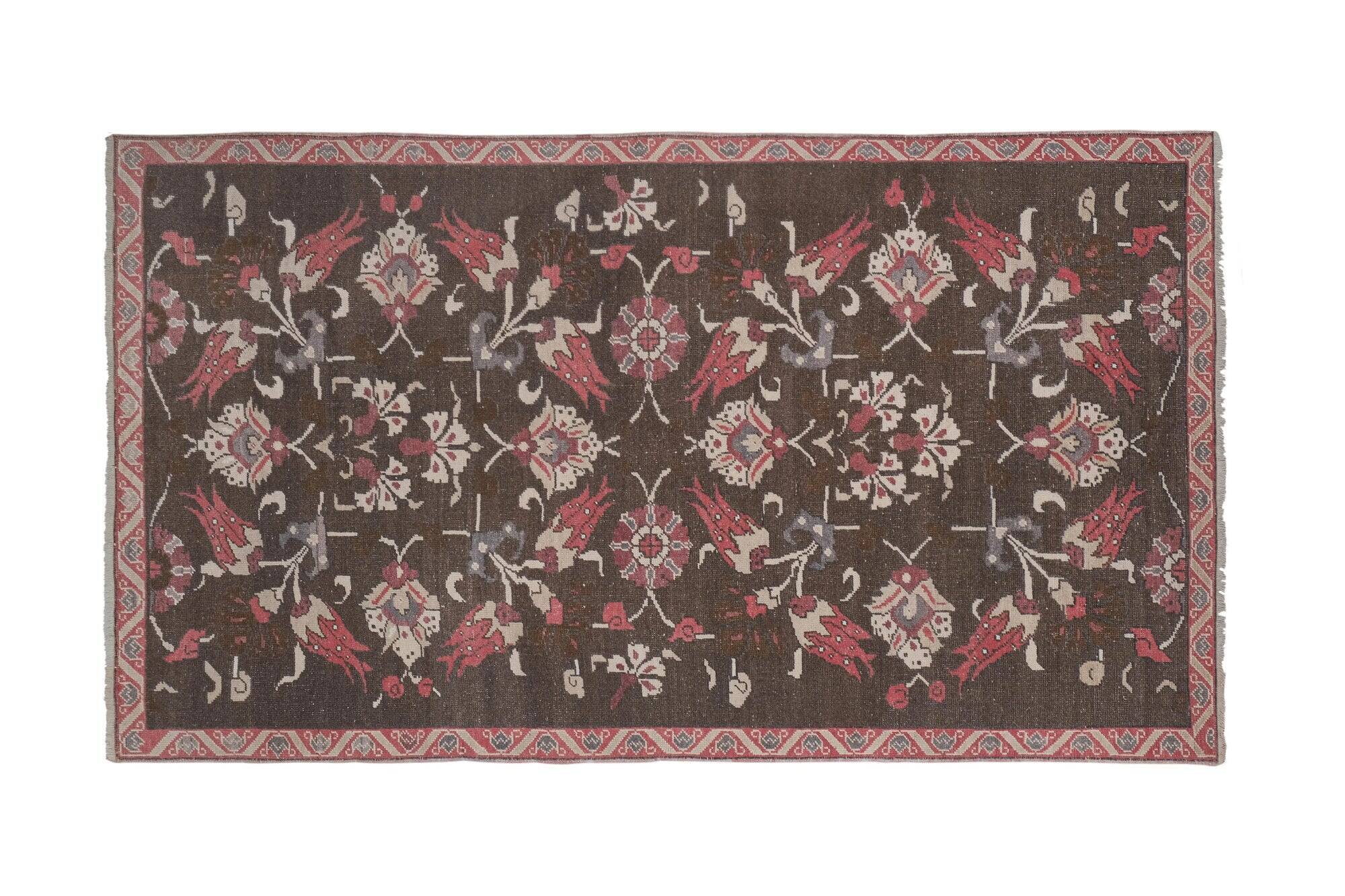 Vintage Turkish Oushak rug 150x256 cm