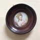 Miniature Napoléon III portrait de femme