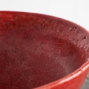 Cracked "Sang de Boeuf" bowl, glazed, early 20th century