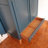 Scandinavian wardrobe wardrobe ganne blue