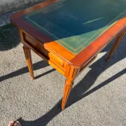 Small Louis XVI style wooden desk – 3 drawers