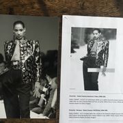 Givenchyoriginal vintage press fashion photography 1990