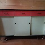 Formica Furniture 60s "AD HOC / Bourgoin France"